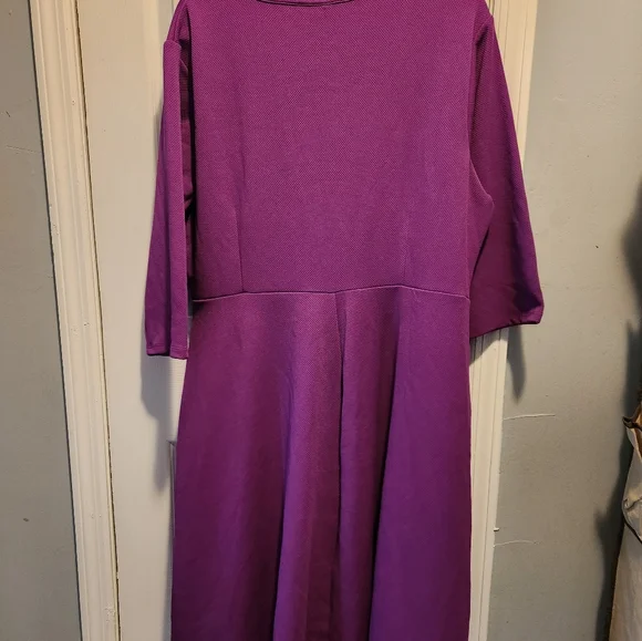 NWT Ashley Stewart long sleeve dress - Picture 2 of 11